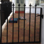 Metal Walkway Gate